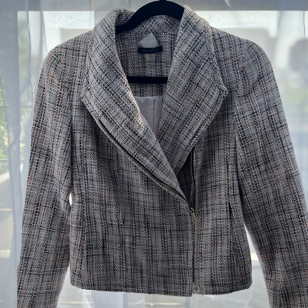 Tommy Hilfiger Textured Zip-front Jacket